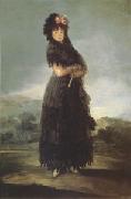 Francisco de Goya Portrait of Mariana Waldstein (mk05) china oil painting reproduction